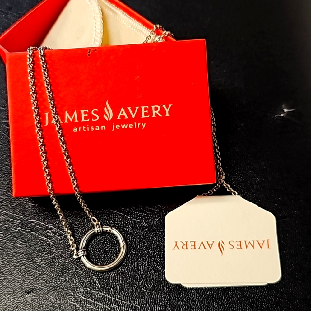 James Avery Beaded Changeable Charm Necklace - 24"